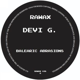 Devi G. — Balearic Abrasions vinyl cover