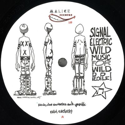 Signal Electric — Mesnilmontant Auto Techno vinyl cover