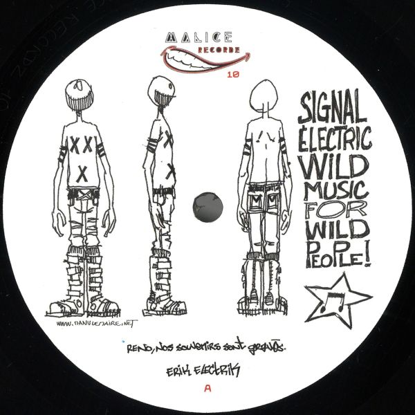 Signal Electric — Mesnilmontant Auto Techno vinyl cover