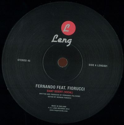 Fernando, Fiorucci — Giant Desert vinyl cover
