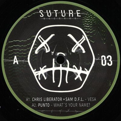 Various — SUTURE RECORDS 003 vinyl cover