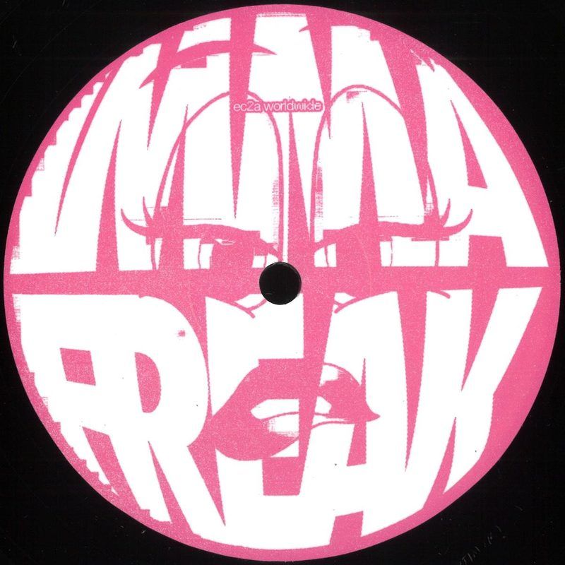 DJ Fuckoff — imma freak EP vinyl cover