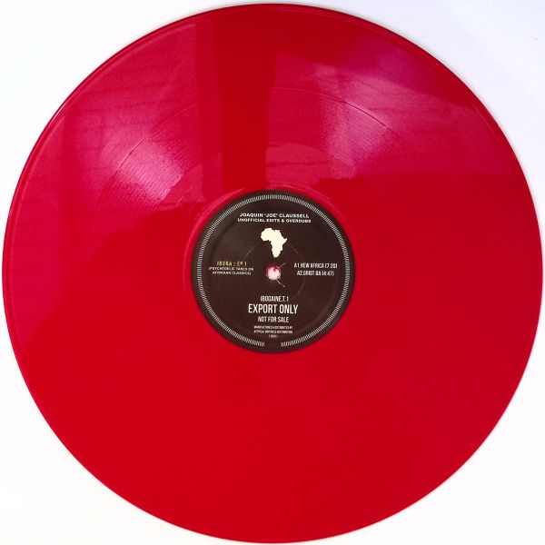 Joaquin Joe Claussell — IBOGA - THE 12" EP PT1 Extended Versions vinyl cover
