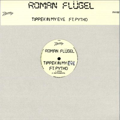 Roman Flügel — Tippex In My Eye (ft PYTKO) vinyl cover
