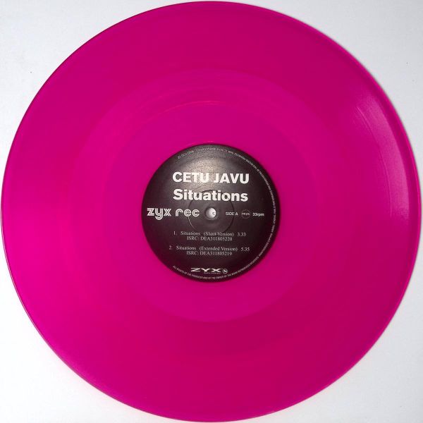 Cetu Javu — Situations LP vinyl cover