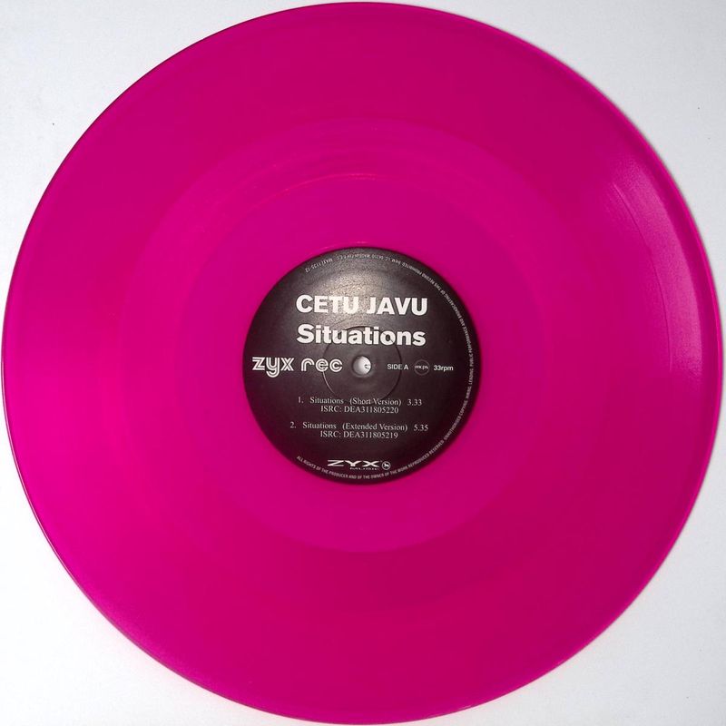 Cetu Javu — Situations LP vinyl cover