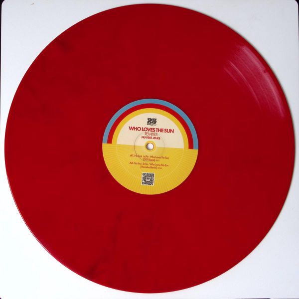 Nu, Jo.ke — Who loves the sun Remixes vinyl cover