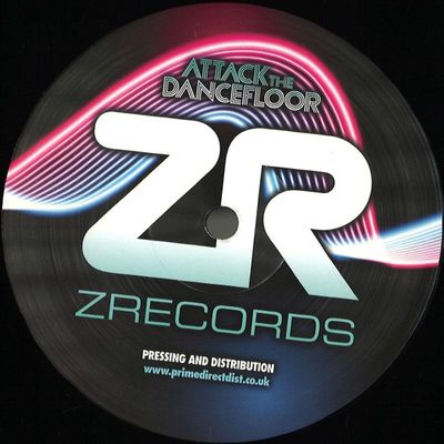 Various — Attack The Dancefloor – Special Remix EP vinyl cover