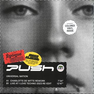 Push — UNIVERSAL NATION (CHARLOTTE DE WITTE REWORK) vinyl cover