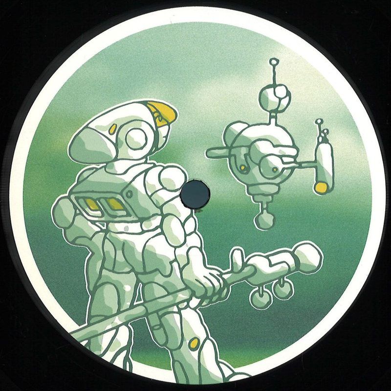 Liquid Earth — The Breakdown EP vinyl cover