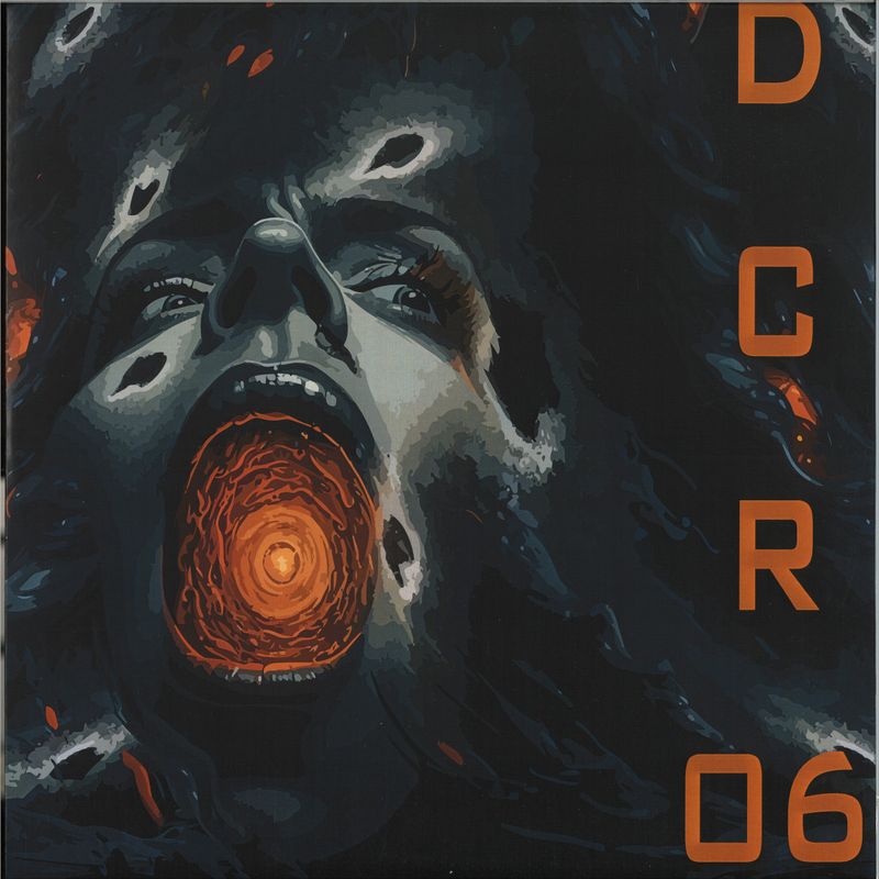 Various — PARANOIAK GIRL IN SOLA BLACK HOLE EP vinyl cover