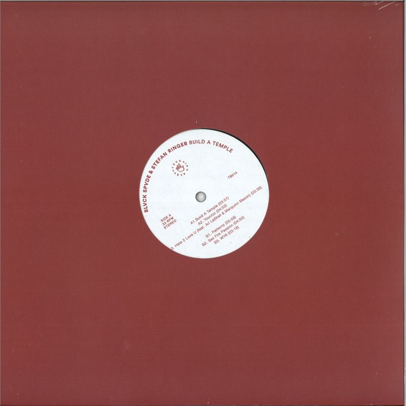Blvck Spvde, Stefan Ringer — BUILD A TEMPLE vinyl cover
