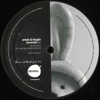 Antek, Feygin — Bunnies Ep vinyl cover