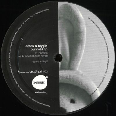 Antek, Feygin — Bunnies Ep vinyl cover