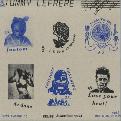 Tommy Lefrere — HOUSE JAMMIES VOL. 1 vinyl cover