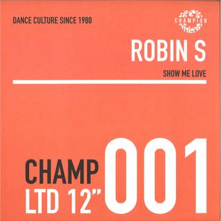 Robin S — Show Me Love EP vinyl cover