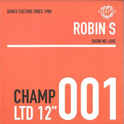 Robin S — Show Me Love EP vinyl cover