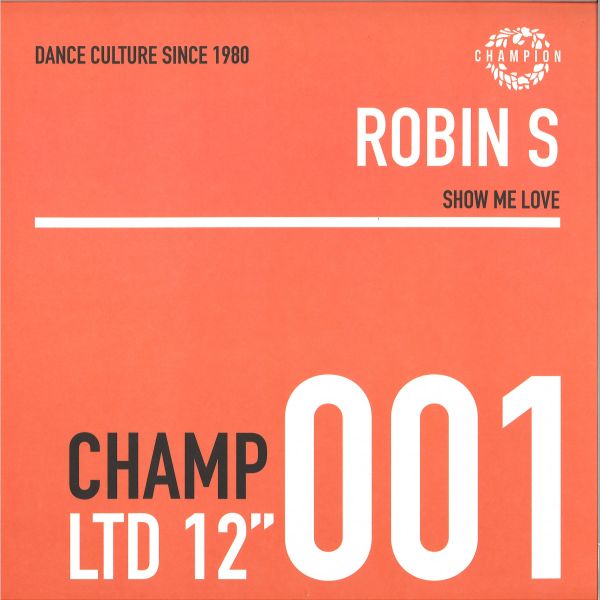 Robin S — Show Me Love EP vinyl cover