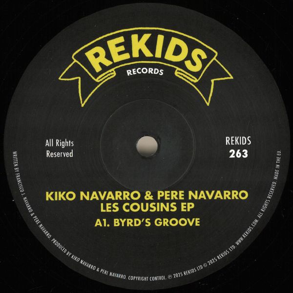 Kiko Navarro, Pere Navarro — Les Cousins EP vinyl cover