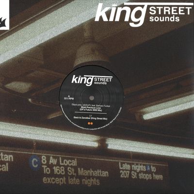 Various — King Street Sounds Sampler Vol. 1 vinyl cover