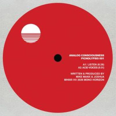 Down D.C., Analog Consciousness — PICNOLYPSIS 001 vinyl cover