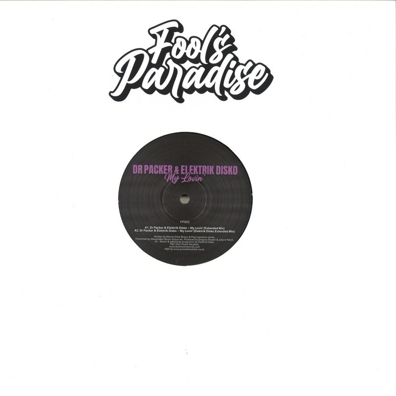 Various — Fool’s Paradise Sampler Vol. 3 vinyl cover