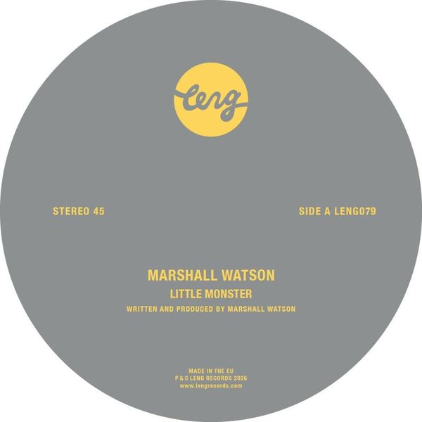 Marshall Watson — Little Monster vinyl cover