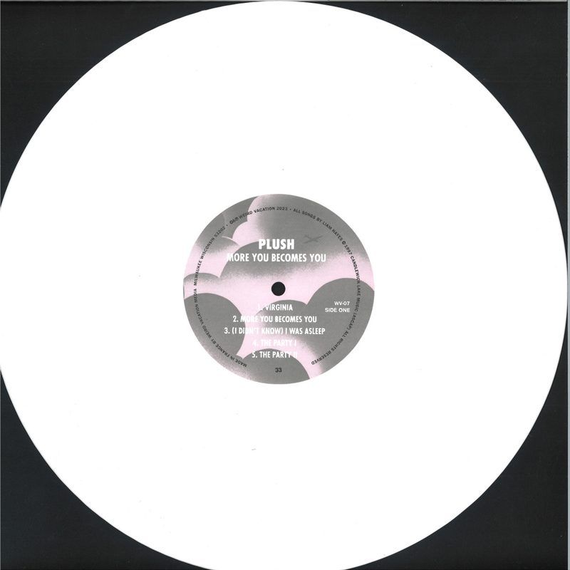 Plush — MORE YOU BECOMES YOU LP vinyl cover