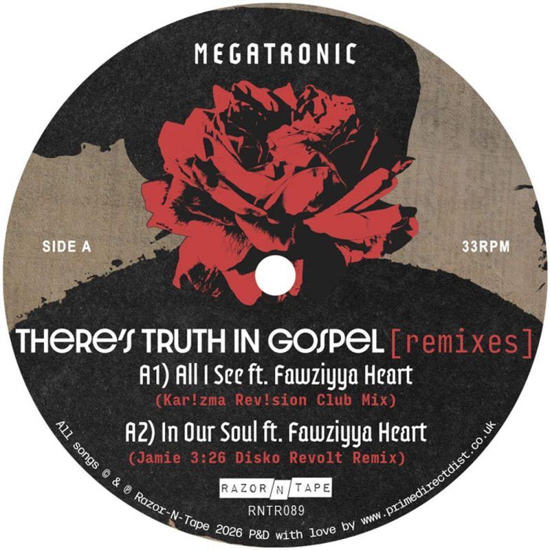 Megatronic — There’s Truth In Gospel Remixes vinyl cover