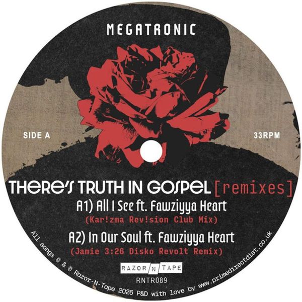 Megatronic — There’s Truth In Gospel Remixes vinyl cover