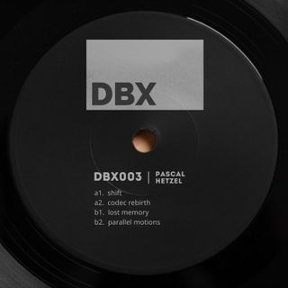 Pascal Hetzel — DBX003 vinyl cover