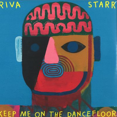 Riva Starr — Keep Me On The Dancefloor LP 2x12" vinyl cover