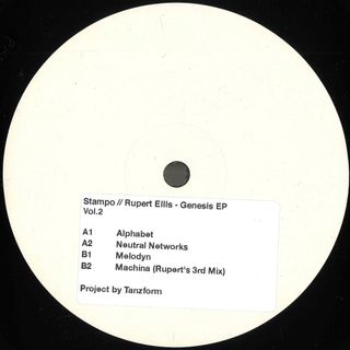 Ruper Ellis — Genesis EP vinyl cover