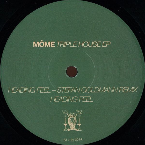 Mome — Triple House Ep, Stefan Goldma vinyl cover