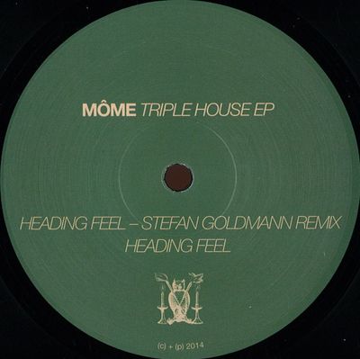 Mome — Triple House Ep, Stefan Goldma vinyl cover