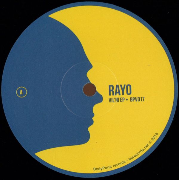 Rayo — Vil'ni EP vinyl cover