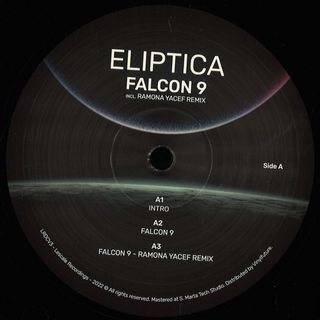 Eliptica — Falcon 9 vinyl cover