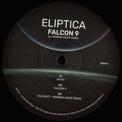 Eliptica — Falcon 9 vinyl cover