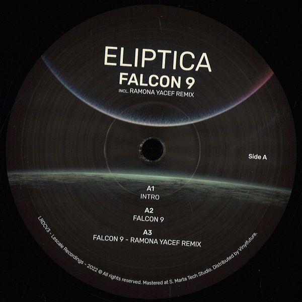 Eliptica — Falcon 9 vinyl cover