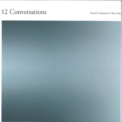 Ryuichi Sakamoto, Alva Noto — 12 Conversations LP 2x12" vinyl cover