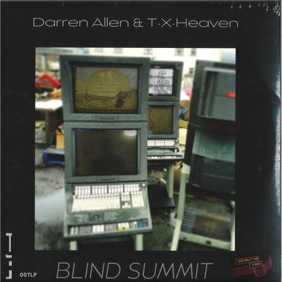 Darren Allen, T-X-Heaven — Blind Summit LP 2x12" vinyl cover