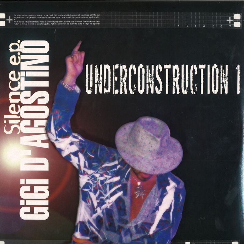 Gigi D'agostino — Underconstruction 1 LP 3x12" vinyl cover
