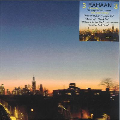 Rahaan — Volume Three” - (Disco Remixes) (2x12") vinyl cover