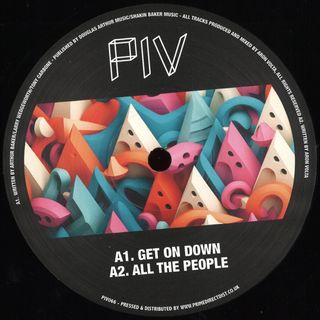 Aron Volta — Get On Down EP vinyl cover