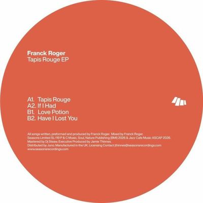 Franck Roger — Tapis Rouge EP vinyl cover
