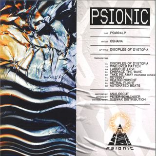 Oshana — Disciples of Dystopia LP 2x12" vinyl cover