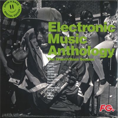 Various — ELECTRONIC MUSIC ANTHOLOGY -THE DRUM 'N BASS LP 2x12" vinyl cover