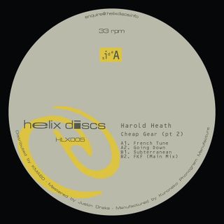 Harold Heath — Cheap Gear (Part 2) vinyl cover