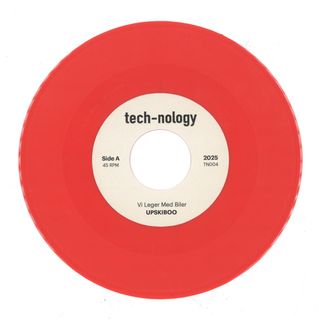Upskiboo — VI LEGER MED BILER 7" vinyl cover