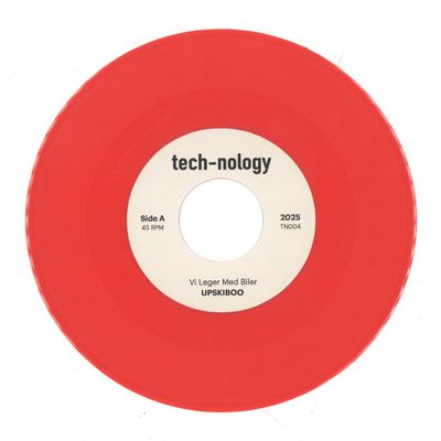 Upskiboo — VI LEGER MED BILER 7" vinyl cover
